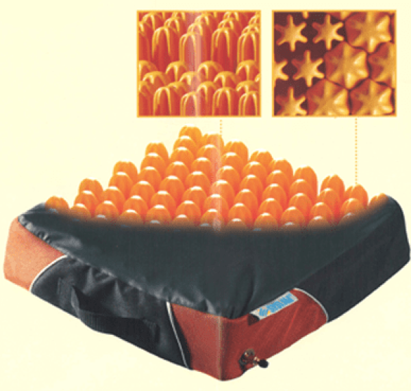 Sitzkissen POLYAIR 60 Zwei-Kammer-System